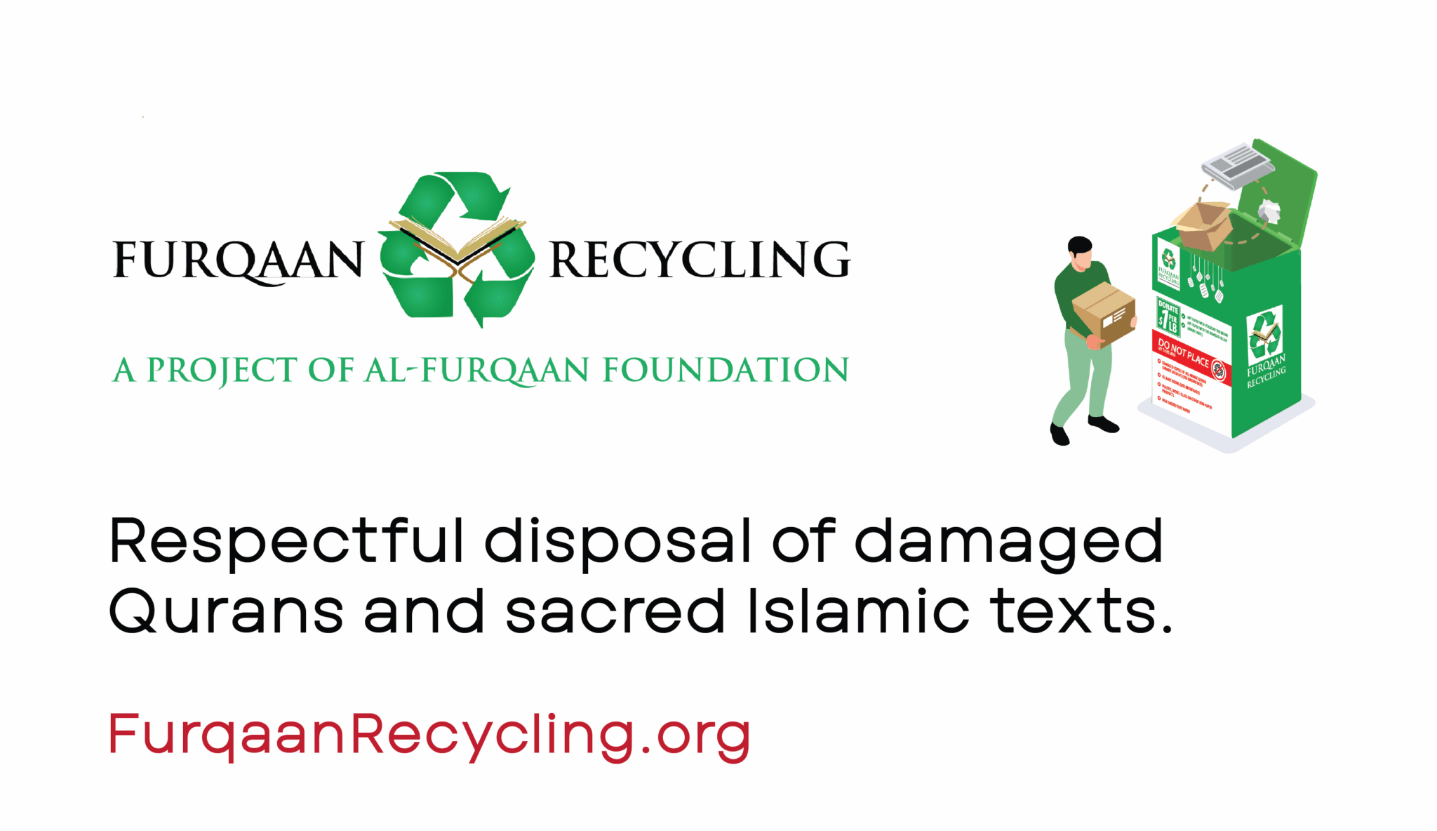 Furqaan Recycling logo